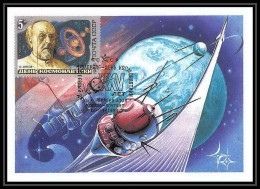 9274/ Espace (space Raumfahrt) Carte Maximum (card) 12/4/1986 Tsiolkovski (Russia Urss USSR) - Russia & URSS