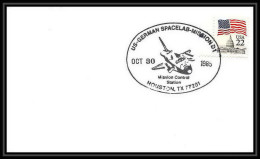 9210/ Espace (space Raumfahrt) Lettre (cover Briefe) 30/10/1985 Us German Spacelab Mission USA - United States