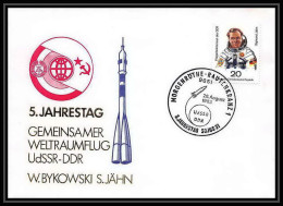9072/ Espace (space Raumfahrt) Lettre Cover 26/6/1983 Bykovski Udssr Allemagne (germany DDR) - Europa