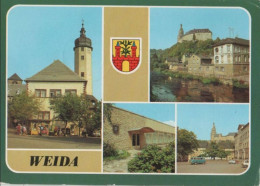 75627 - Weida - U.a. Rathaus Am Markt - 1982 - Weida