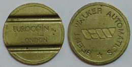 AC -  EUROCOIN LONDON BRENT WALKER AUTOMATICS TOKEN JETON - Monétaires/De Nécessité