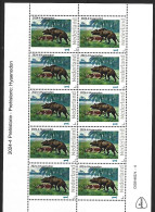 Nederland  2024-4 Prehistorie Prehistoric: Hyanodon Sheetlet   Postfris/mnh/neuf - Ongebruikt