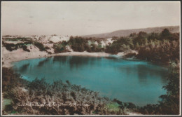 The Blue Pool, Furzebrook, Wareham, Dorset, 1937 - Sweetman RP Postcard - Sonstige & Ohne Zuordnung