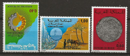 MAROC: *, N° YT  805, 806 Et 807, Ch., TB - Morocco (1956-...)