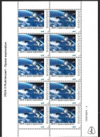 Nederland  2024-3  Ruimtevaart Space: Space Exploration Satellite Sheetlet   Postfris/mnh/neuf - Unused Stamps