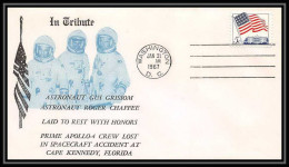 10812/ Espace (space Raumfahrt) Lettre (cover Briefe) 31/1/1967 In Tribute Washington Apollo 4 USA - Estados Unidos