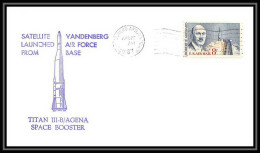 10815/ Espace (space Raumfahrt) Lettre (cover Briefe) 26/4/1967 Titan 3 B AGENA BOOSTER Vandenberg USA - Estados Unidos