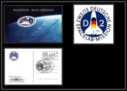 10784/ Espace (space) Carte Postale (postcard) + Stickers (autocollant) 26/4/1993 Allemagne (germany) - Europe