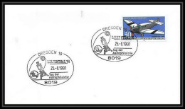 10544/ Espace (space Raumfahrt) Lettre (cover Briefe) 28/8/1991 Dresden Lilienthal 91 Allemagne (germany Bund) - Europe