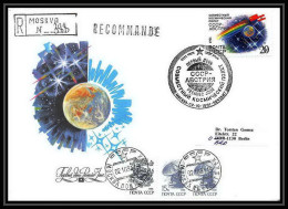 10355/ Espace (space Raumfahrt) Lettre (cover) 2/10/1991 Soyuz (soyouz Sojus) Tm-13 Mir (urss USSR) - Rusia & URSS