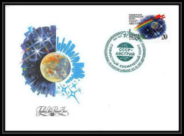 10356/ Espace (space Raumfahrt) Lettre (cover) 2/10/1991 Vert Soyuz (soyouz Sojus) Tm-13 Mir (urss USSR) - Rusia & URSS