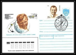 10303/ Espace (space) Entier Postal (Stamped Stationery) 12/4/1991 Gagarine Gagarin (urss USSR) - Rusia & URSS