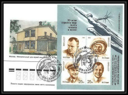 10266/ Espace (space Raumfahrt) Lettre (cover Briefe) 10/4/1991 Gagarine Gagarin Korolev (urss USSR) - Russia & URSS