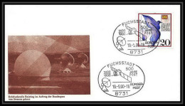 10144/ Espace (space Raumfahrt) Lettre (cover Briefe) 19/5/1990 Fuchsstadt Satellite Allemagne (germany Bund) - Europe