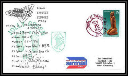 10126/ Espace (space) Lettre (cover) Signé (signed Autograph) 16/11/1990 Sts-38 Shuttle (navette) Cocoa USA - Verenigde Staten