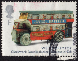 GREAT BRITAIN 2003 QEII E Multicoloured, Classic Transport Wells-Clockwork Double Decker Bus SG 2998 FU - Gebraucht