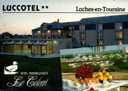 N°1163 Z -cpsm Loches En Touraine -Luccotel- - Hotels & Gaststätten