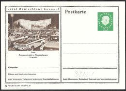 Germania/Germany/Allemagne: Intero, Stationery, Entier, Automobili, Automobiles, Automobiles - Cars