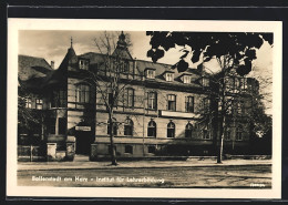 AK Ballenstedt Am Harz, Institut Für Lehrerbildung  - Ballenstedt