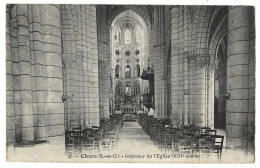 95  Chars - Interieur  De L'eglise - Chars