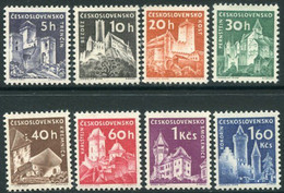 CZECHOSLOVAKIA 1960 Castles Definitive MNH / **.  Michel 1185-92 - Ongebruikt