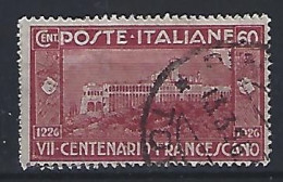 Italy 1926  Hi. Franziskus (o) Mi.227 - Used