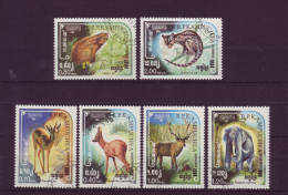 Asie - Kampuchea - Faune - 6 Timbres Différents - 6909 - Kampuchea