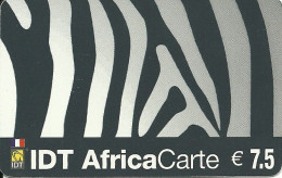 France: Prepaid IDT Africa Carte 12.05 - Otros & Sin Clasificación