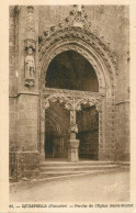 France Quimperle (Finistere) Porche De L'Eglise Saint Michel - Quimperlé