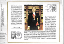 FRANCE - Président Georges Pompidou (1911-1974) -  N° 304 Du Catalogue CEF - 1970-1979