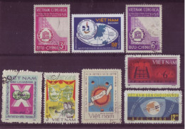 Asie - Vietnam - Commémoratifs - 8 Timbres Différents  - 6914 - Vietnam