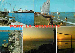 11 - Port La Nouvelle - Multivues - Bateaux - Scènes De Plage - CPM - Voir Scans Recto-Verso - Port La Nouvelle