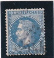 NAPOLEON LAURE ,,,,,,, N° 29B C  (aux Abeilles) ,,,,,, 20c Bleu Type II ,,, T.B. Signé CALVES 1er CHOIX - 1863-1870 Napoleon III With Laurels