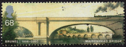 GREAT BRITAIN 2006 QEII 42p Multicoloured, Brunel Birth Bicentenary-Maidenhead Bridge SG2612 FU - Gebraucht