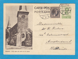 ENTIER POSTAL AVEC VUE ET CACHET DE DIEKIRCH. - Interi Postali