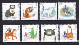 JERSEY--2023-JUDITH KERR ARTIST--CATS-BELOW FV-MNH - Jersey