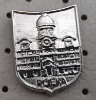 RIJEKA Coat Of Arms Croatia Pin - Städte