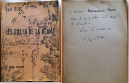 C1 NOUVELLE CALEDONIE Paul Bloc FILLES LA NEAMA / COLON BROSSARD Dedicace ENVOI Port Inclus France - Autographed