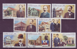 Amérique - Cuba - 2007 - Jose Marti Hombre Universal - 8 Timbres Différents - 6924 - Autres & Non Classés