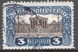 Austria 1919 Single Stamp Showing Parliament Building, Vienna In Fine Used - Gebraucht