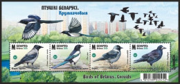 Belarus 2024 Birds Of Belarus. Сorvids. Bl - Bielorussia