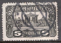 Austria 1919 Single Stamp Showing Parliament Building, Vienna In Fine Used - Usados