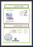 12080 Site Les Mureaux 5/04/1987 France Espace (space Raumfahrt) Lettre (cover Briefe) - Europe