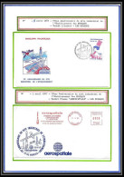 12080 Site Les Mureaux 5/04/1987 France Espace (space Raumfahrt) Lettre (cover Briefe) - Europa