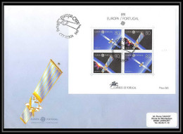 12040 Europe Europa 1991 Portugal Espace (space Raumfahrt) Lettre (cover Briefe) - Europe