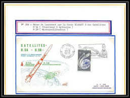 12013 Lollini 30a Echec Diamant B 1973 France Espace (space Raumfahrt) Lettre (cover Briefe) - Europa