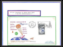 12009 Tirage 300 Lollini 24 Super Arcas 35/16 1973 France Espace (space Raumfahrt) Lettre (cover Briefe) - Europa