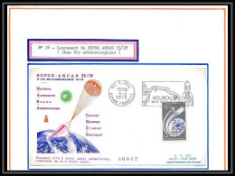 12011 Tirage 300 Lollini 26 Super Arcas 35/18 1973 France Espace (space Raumfahrt) Lettre (cover Briefe) - Europa