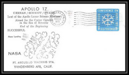 11803/ Espace (space) Entier Postal (Stamped Stationery) 11/12/1972 Apollo 17 Vandenberg Successful Usa  - Estados Unidos