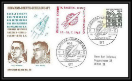 11783/ Espace (space Raumfahrt) Lettre (cover Briefe) 17/7/1965 Oberth Allemagne (germany BERLIN) - Europe